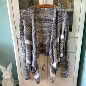 Hollister open front draped cardigan sz XS